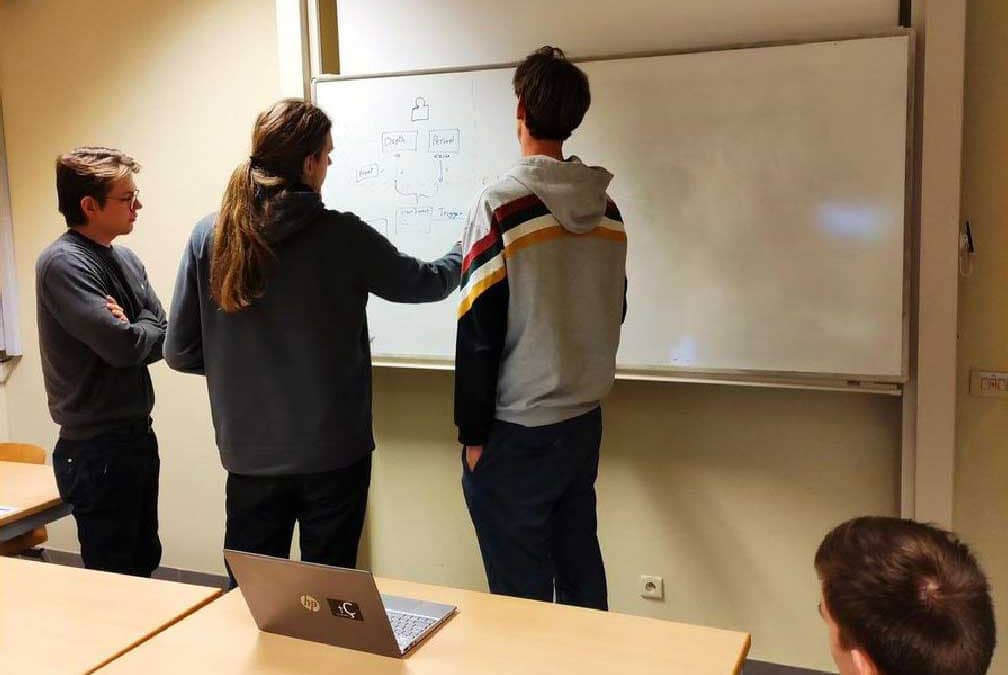 A project meeting