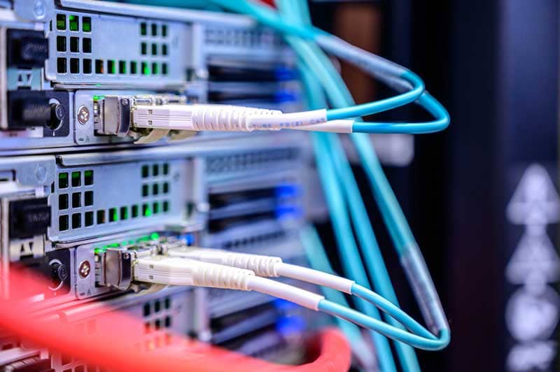 A server rack